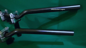 Paket Stang RZr Plus & Dudukan Stang Racing Road Race Universal Motor Honda Yamaha