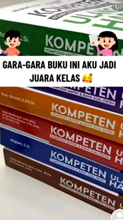 BUKU KOMPETEN ULANGAN HARIAN SOAL FORMATIF DAN SUMATIF KELAS 1 2 3 4 5 ...