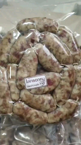 ไส้กรอกหมู (1 แพคมี 15 ลูก น้ำหนัก 500-600 ร้อยกรัม ) ไส้กรอกอีสาน สดใหม่สะอาด ไม่ใส่สารกันเสีย