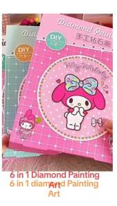 YY. (6in1) Gem Art Diamond Painting DIY craft for Kids DIY Diamond painting for kids