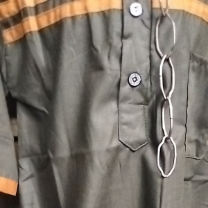 Setelan Koko Kurta Busana Muslim Anak Laki-Laki Lengan 7/8 Bahan Cotton Toyobo Premium