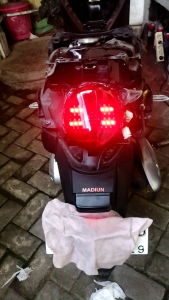 stoplamp runing scopy New 2022 donat 10mode bisa auto dn manual rem stay /kedip