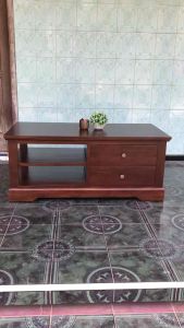 PROMO MEJA TAMU MINIMALIS JATI UKURAN 120*60*50