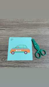 LaLemon Kids Plastic Scissors กรรไกรเด็ก กรรไกรตัดกระดาษ กรรไกรพลาสติก