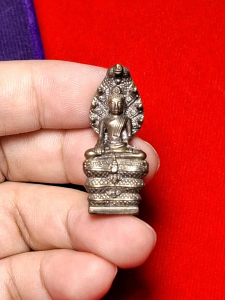 พระพุทธรูปนาคปรก ปางมารวิชัย "พระพุทธสัฏฐิสิริวัสสมงคล" ปี 2538 ครบ 5 รอบ(60พรรษา) สมเด็จพระเทพฯ 2 เมษายน 2558