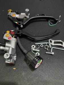 Satu set Master rem izumi 1 tabung plus breket spion / universal