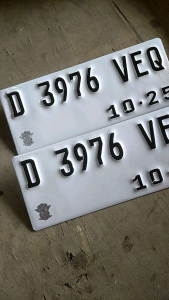 Plat Nomor Motor Terbaru