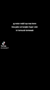 CAT BUNGLON 3WARNA 100ML BLUE-RED-PURPLE 3WARNA SUPER COLOR TERMURAH GRATIS TINER PU