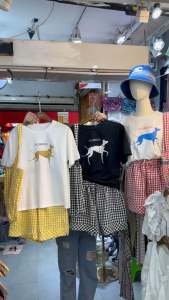 📍PLOMDOG SCOTT SET : ชุดเซ็ท 3 ชิ้น  เสื้อยืด + กางเกงลายสก๊อต + กระเป๋าผ้า✨