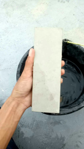 BISA COD Pengasah pisau batu asah alam grid 1000 Ukuran 18x6x2 Cm