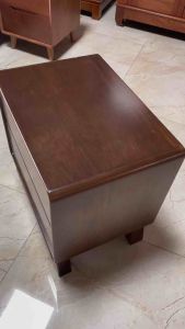 Kệ đầu giường gỗ tự nhiên-táp đầu giường-tủ đầu 2 ngăn kéo gỗ hương Vân