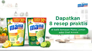 Mama Lemon 680 ml Promo Isi 6 Pcs Cairan Pencuci Piring Efektif