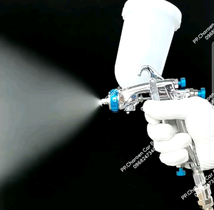 W101 กาพ่นสี หัว 1.0/1.3/1.5/1.8mm ถ้วยข้าง 400cc เเบรนด์ PP พีพีดี ลเลอร์ ผู้ชาย W-101 กาพ่นสี ปืนพ่นสี หนังสือ ตรงกับสี