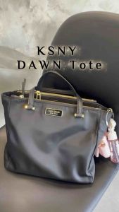 Kate Spade Dawn Tote Bag Nylon Shoulder Bag Medium  Capacity Work Office Travel Tote for Women
