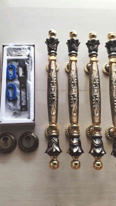 Terbaru Handle Pintu Kuningan Nanas Batik 45 Cm Tarikan Pintu Kupu Tarung Rumah Antik Klasik Modern Anti Karat