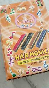 Fox- (Bayar Ditempat) Harmonika BEE16 hole Key C