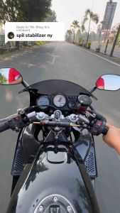 Stabilizer Ninja R Breket Stabilizer Ninja RR Stabiliser Matris Atas Ninja SS Steering Dumper Matris Ninja