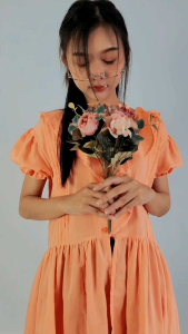 เสื้อเเขนตุ๊กตา ตัวยาว