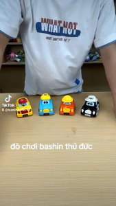 ĐỒ CHƠI  XE POLI 4 MẪU CẢNH SÁT TAXI BUS KỸ THUẬT HÀNG LOẠI ĐẸP M01
