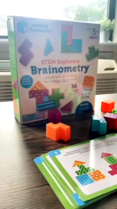 Learning Resources Brainometry STEM Building Set - Cognitive Puzzle for Kids 5+ Years 34 Pieces