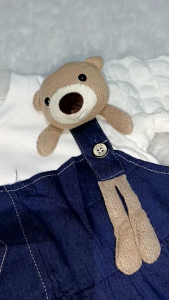 {GUDANG IMPORT 01} DRESS OVERALL 2 IN 1 ANAK PEREMPUAN IMPOR UNTUK USIA 3 BULAN SAMPAI 4 TAHUN