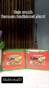 RAJA ENCOK ORIGINAL jamu tradisional Serbuk/Bubuk