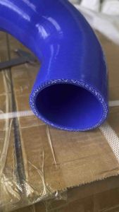 ท่ออินเตอร์ คูลเลอร์ BT 50 PRO 2.2 ท่อนยาว ฝั่งไอดี ซิลิโคน ด้ายถัก 4 ชั้นอย่างดี