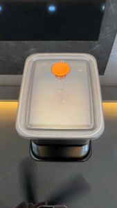 S/M/L SUS304 Stainless Steel Food Container with Lid Freezer Food Storage Box Lunch Box Fresh Organizer Box