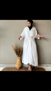 Kemeja Tunik Dress Lilit wrap KINARA