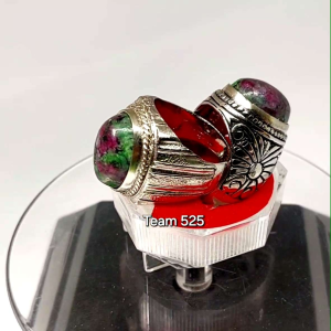 Cincin Batu Ruby Tadulako Asli Pria Wanita dim 18 mm