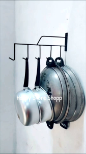 Rak Gantungan wajan Serbaguna Tebal Anti Karat