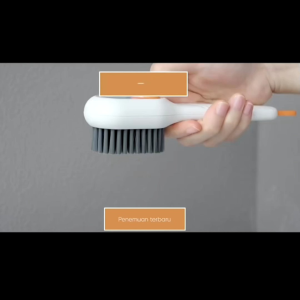 Sikat Pembersih Serbaguna: Sikat Sandal & Sepatu Baju Dengan Lubang Deterjen