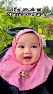 Hijab bayi MAURIN New Born 0-1 th