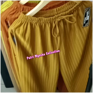 Kulot Knit Premium Celana panjang wanita