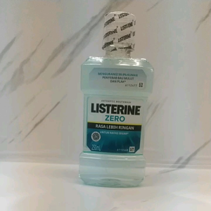 Listerine Zero Mouthwash 250 ml / Pembersih Bau Mulut Kumur Kumur