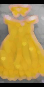 Beauty and the beast PRINCESS BELLE DRESS For baby