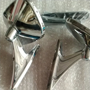 กระจกรถยนต์ คลาสสิค แบบเหลี่ยม 1คู่ กล่อง หนากว่า 100% คุณภาพ