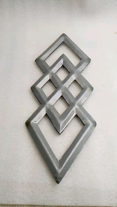 Wajik Susun 2 dan 3 Tampilan 2 Muka | Ornamen Pagar Besi Tralis Railling Tangga