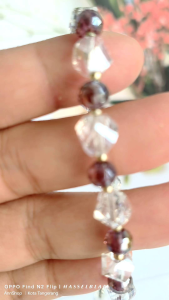 Gelang Kristal Handmade Aksesoris Wanita