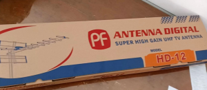 Antena PF Digital HD-12 High Gain Outdoor Antena + Free Kabel 10 meter