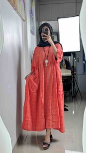 ABBIE DRESS TIPIS- OVERSIZED DRESS SUMMER PREMIUM TERBARU