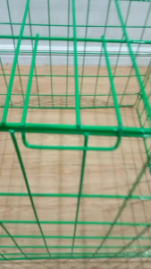 2x2x2 Chicken Square Pen / Coated Red / Blue / Cock Cage / Kulungan ng manok