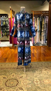 Nirina Dress Viscos by Dian Pelangi LIMITED EDITION Busana Muslim Maxi Gamis Abaya Gaun Pesta Pernikahan Kondangan Pernikahan Lebaran Formal Wanita Cantik Anggun Modis Modern Simple Elegan Mewah Model Korea Motif Jumputan Sasirangan Hand Made Kekinian