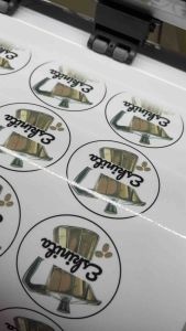 100PCS STICKER LABEL| WATERPROOF SMUDGE PROOF AND HIGH QUALITY PRINTING| TRANSPARENT AND GLOSSY VINYL
