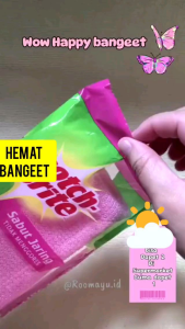 3M sabun spon jaring premium anti gores nyaman di gunakan