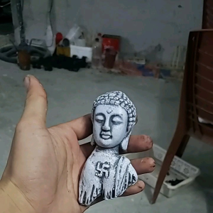 Diện Phật cao 10cm ( Chất liệu bộ đá cao cấp)