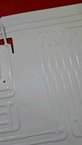 EVAPORATOR KULKAS FRESER UNTUK MEREK POLYTRON AQUASHARP UKURAN 69X39CM