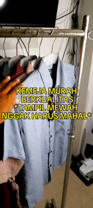 Paket 1 Isi 2 Kemeja Panjang Polos Bahan Katun Diplomat Premium