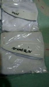 krudung anak sekolah SD/ hijab anak sekolah free nama