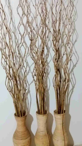 Dekorasi Bambu Ulir 2 Meter Bundling 10pcs